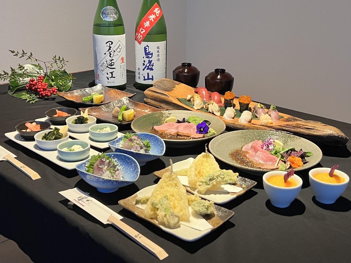 コース料理の1例です