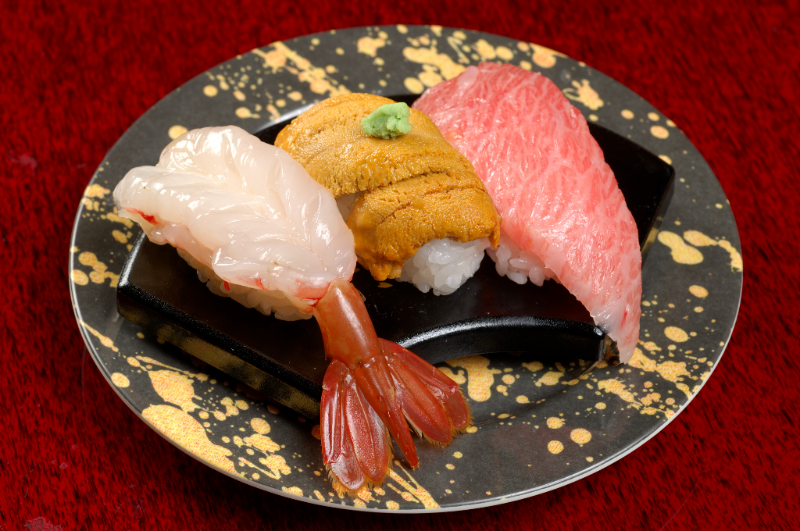 もりもり三点盛り
